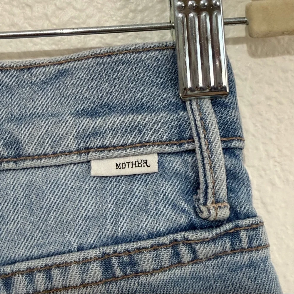 NWT MOTHER The Doozy High-Rise Flare Jeans Women's 29 Blue Let's Get It Together - Picture 10 of 16